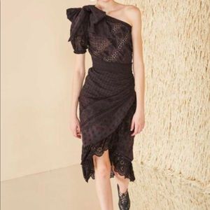 Ulla Johnson Gwyneth Dress in Noir